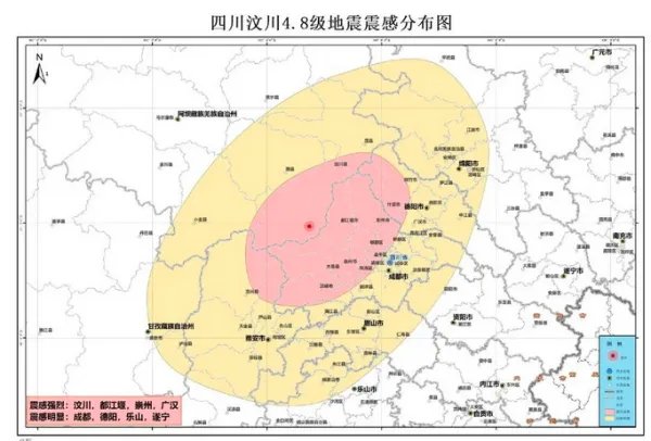 汶川县突发地震，成都提前多久收到地震预警？