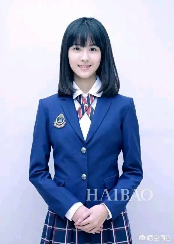哪个女明星穿校服最好看?