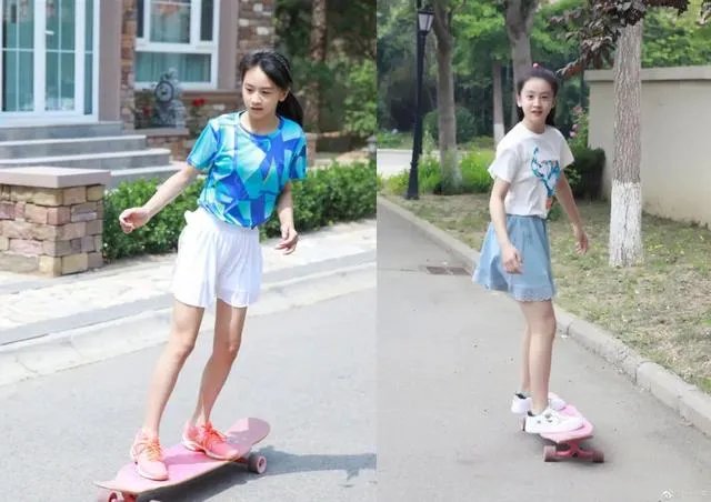 有一种完美发育叫胡军女儿,1米85身材堪比超模,窈窕迷人,你觉得呢?
