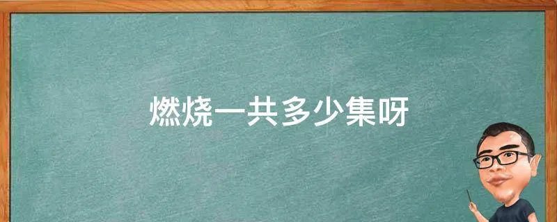 燃烧一共多少集呀