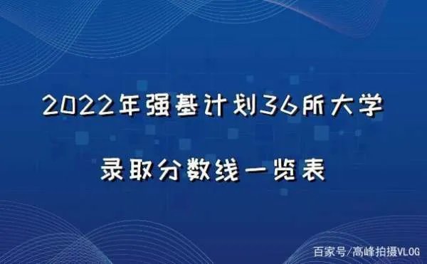 强基线是什么分数线?云南省2022年的强基线是多少分呢?