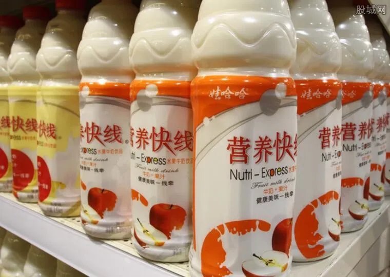 娃哈哈AD钙奶标语 娃哈哈摊上大事宣传丰胸功能