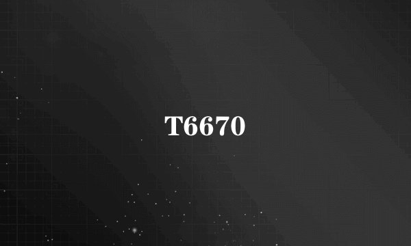 T6670