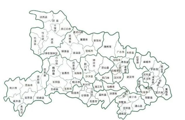湖北省17个省直辖市分别是?