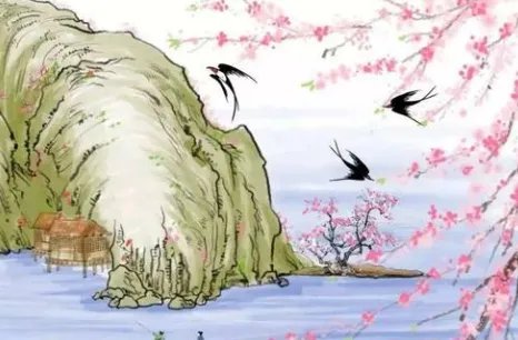 “江碧鸟逾白,山青花欲燃”全诗
