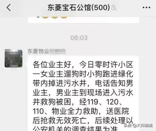 浙江女子喊老公下污水井救宠物狗致其身亡,年仅30岁,怎么看?