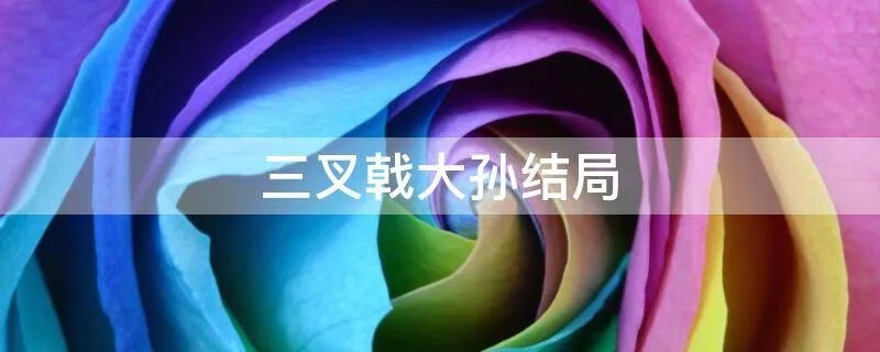 三叉戟大孙结局