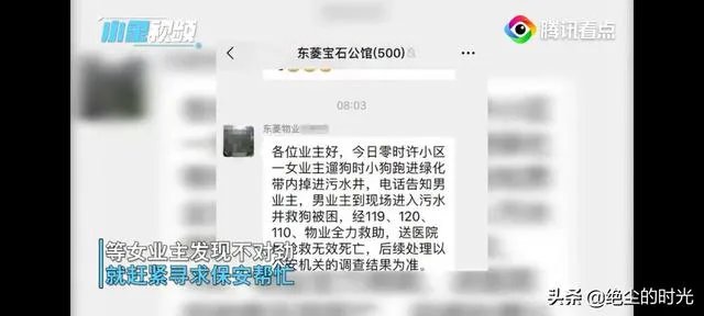 浙江女子喊老公下污水井救宠物狗致其身亡,年仅30岁,怎么看?