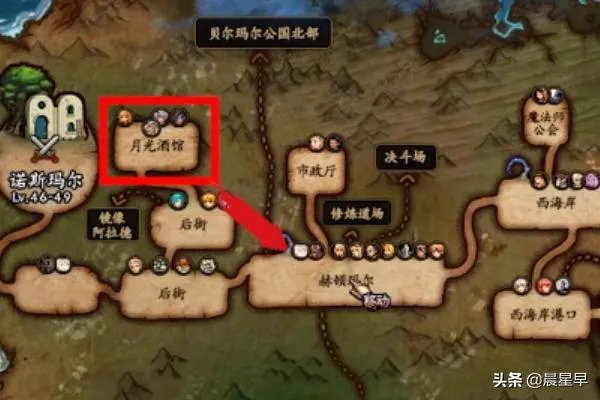 DNF赫顿玛尔广场怎么进?