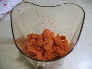 胡萝卜花环面包