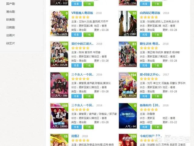 TVB的电视连续剧在哪里看?