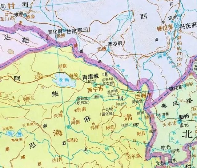 宋代的统治范围到达过青海湖吗?