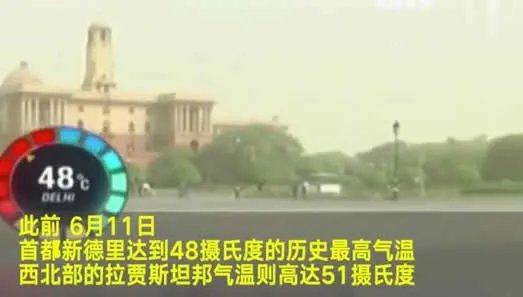 达51度印度高温已致36死:炎热高温来了如何预防