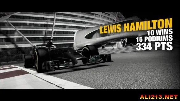 赛季收官之战！《F1 2014》阿布扎比Yas Marina赛道预告片放出