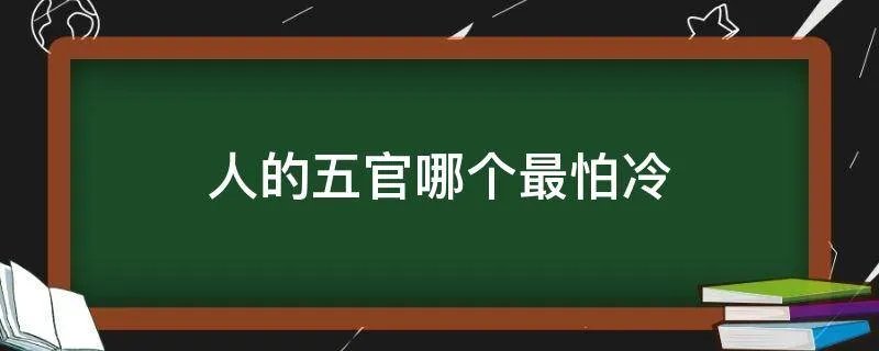 人的五官哪个最怕冷