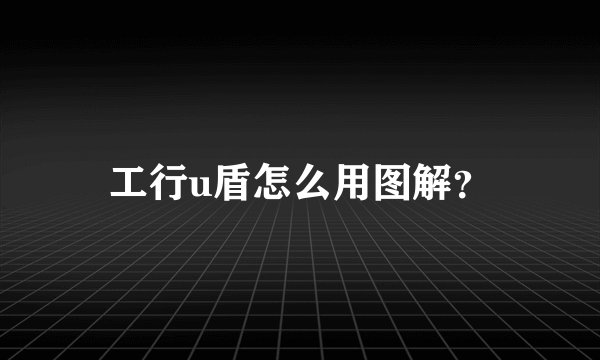 工行u盾怎么用图解？