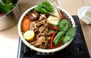 西贝羊蝎子火锅,懒人福利