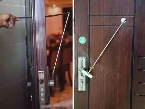 防盗门被反锁了怎么打开