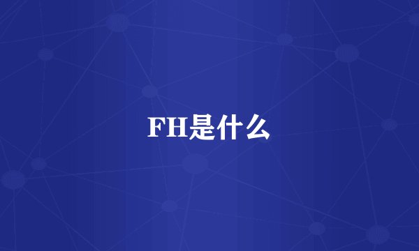 FH是什么