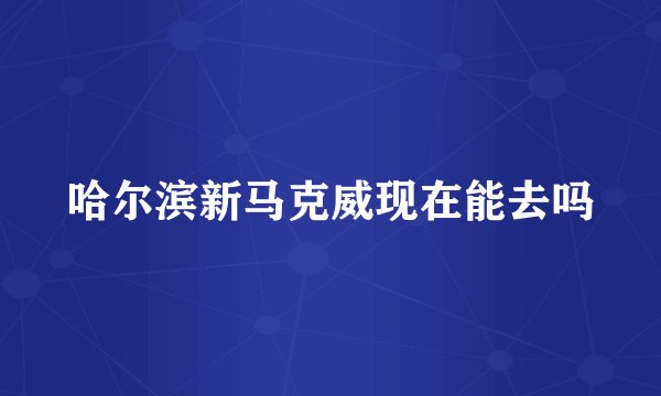 哈尔滨新马克威现在能去吗