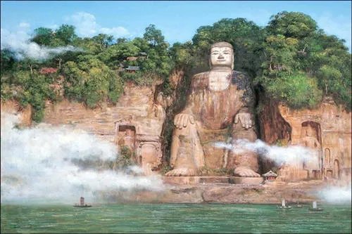 乐山大佛被洪水淹至脚趾，为何有如此高的热度？