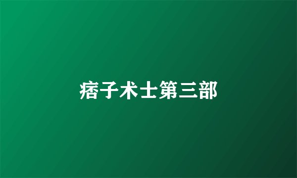 痞子术士第三部