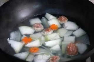 冬瓜肉丸清汤