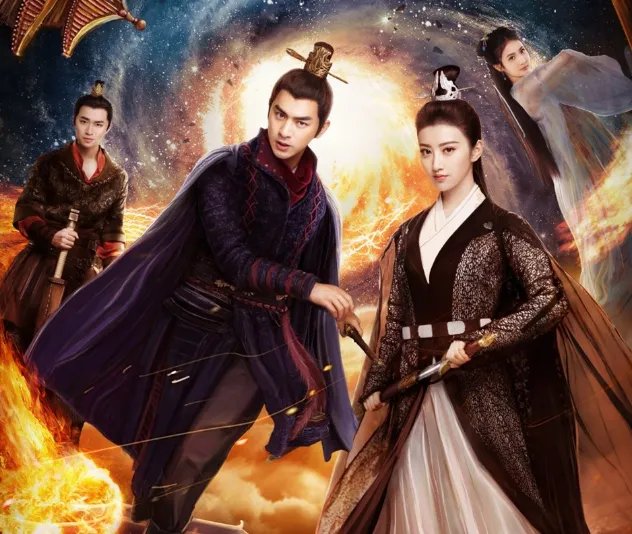 《火王之破晓之战》中景甜分饰哪两个角色?