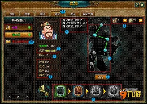 七雄Q传武将强化条件是什么？