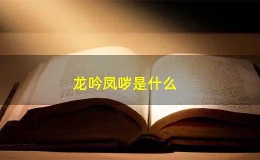 龙吟凤哕是什么